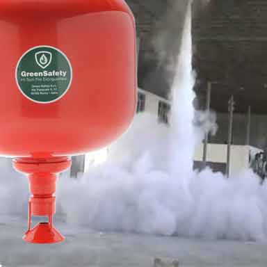 Dispensador de polvo seca ultrarrapida para incendios Ipex Greensafety